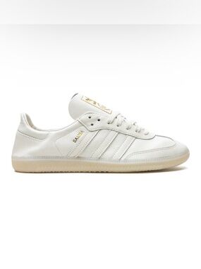 Adidas Samba Decon Ivory Gold Metallic Shoes